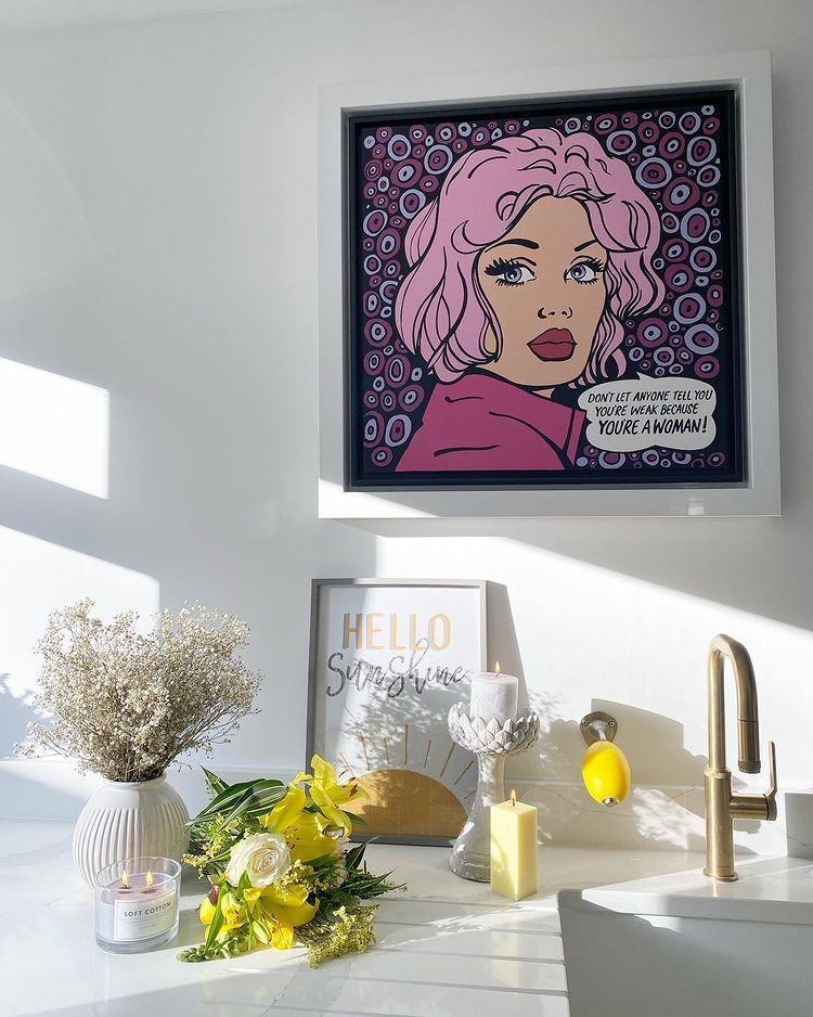 Limited edition hand signed giclee prints of this bonny lass available from me