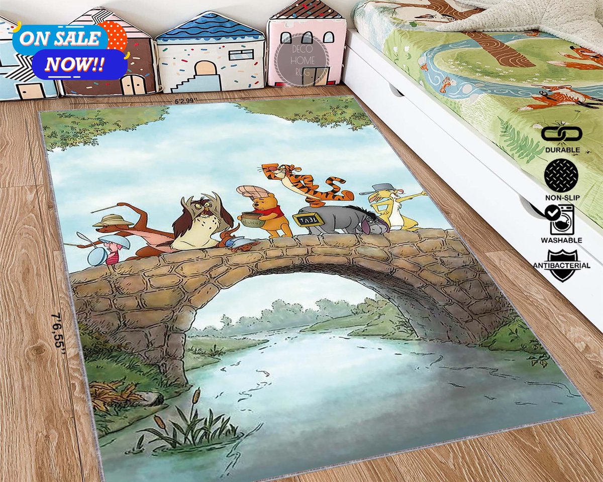 DecoHomeRug's tweet photo. #winniethepooh #kidsrug #designrug #kidsroom #art https://t.co/KMjhRStYjB