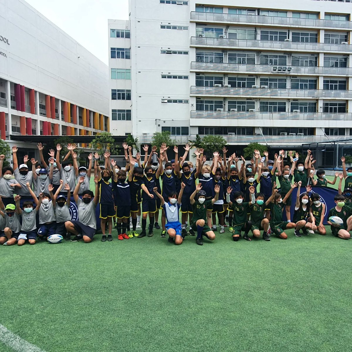 BKPSSport's tweet photo. Amazing morning at St.Andrews. @bangkok_prep had 3 U11 &amp; U9 Rugby teams on show. The development and progress that has been made is phenomenal.
It's fantastic to see the children's knowledge and understanding of the game grow.
Can't wait to see even more in Rugby training in T3! https://t.co/xRdiSdjcOV