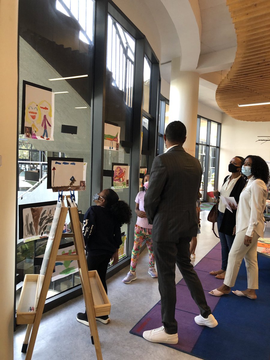 Grade 1 “Communication Museum” set up to share learning with parents. It’s so great to have families back on campus. 

#ThisIsICSAddis <a href="/ICSAddis/">ICS Addis Ababa</a>