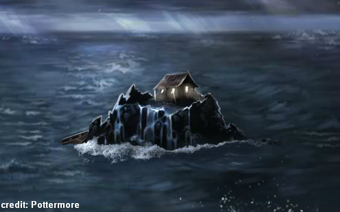 PotterWorldUK's tweet photo. 30 July 1991: The Dursleys and Harry arrived at the Hut-on-the-Rock. https://t.co/WGVxNO7ROK