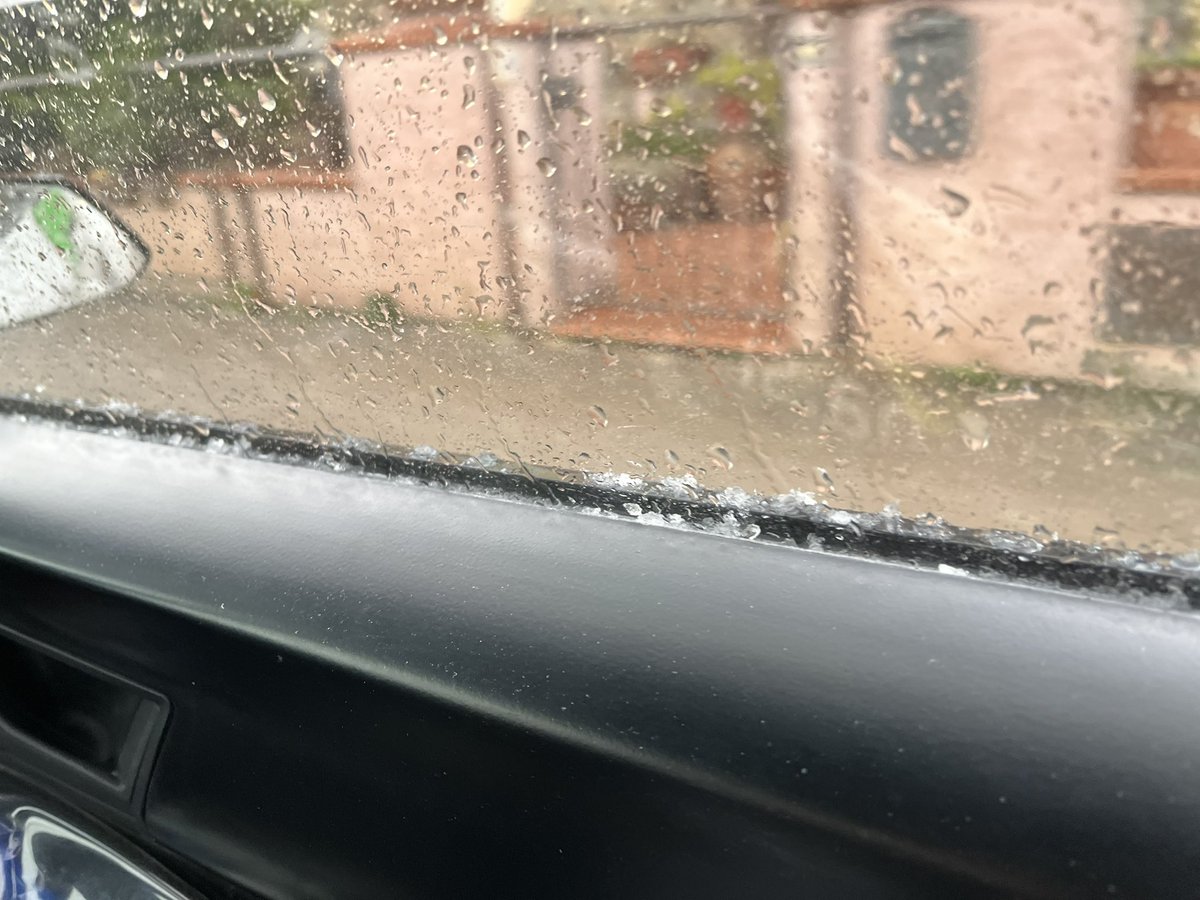 dandrejka's tweet photo. Trofeo Maremma shakedown done.. in two hours we had: sun, dry, rain, storm, snow storm and hail... crazy @BostjanAvbelj @MotorsportSkoda https://t.co/QRUIwiQOUh
