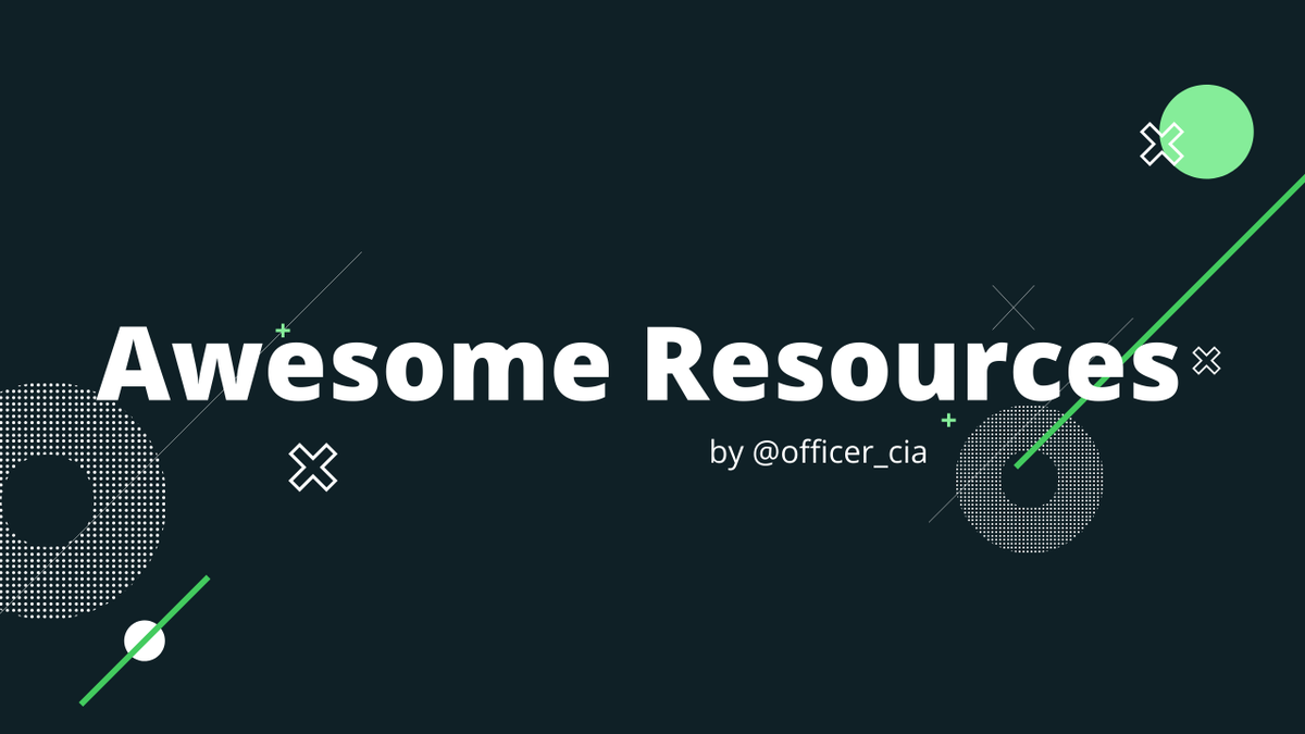 officer_secret's tweet photo. Gm fam 🙌 Today I want to share with you two great resources, the first is a great collection of #pentest and #hacking tools, and the second is a blog run by one of the most talented #OSINT investigators 😎

👉https://t.co/jxrNqxdQ8P

👉https://t.co/ixKpKttjLJ https://t.co/mHTXXN7TlK