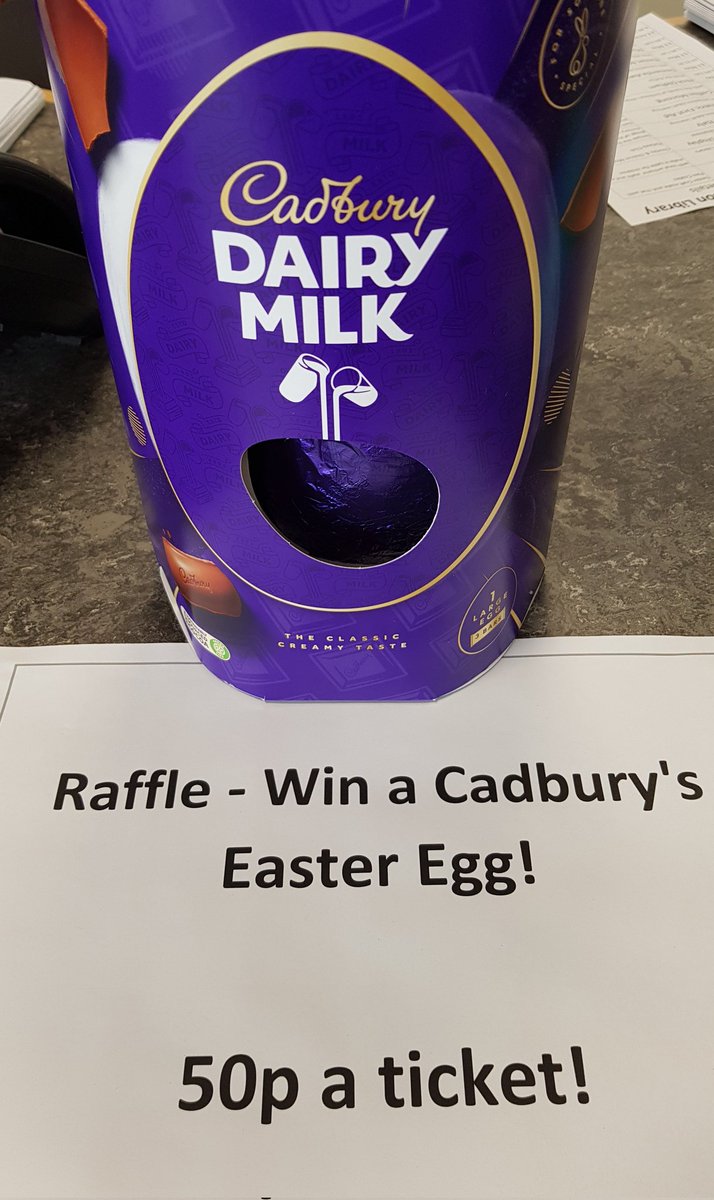 Fancy winning this?   Come down to our Easter Craft Fair. We're here until 12.30pm.
