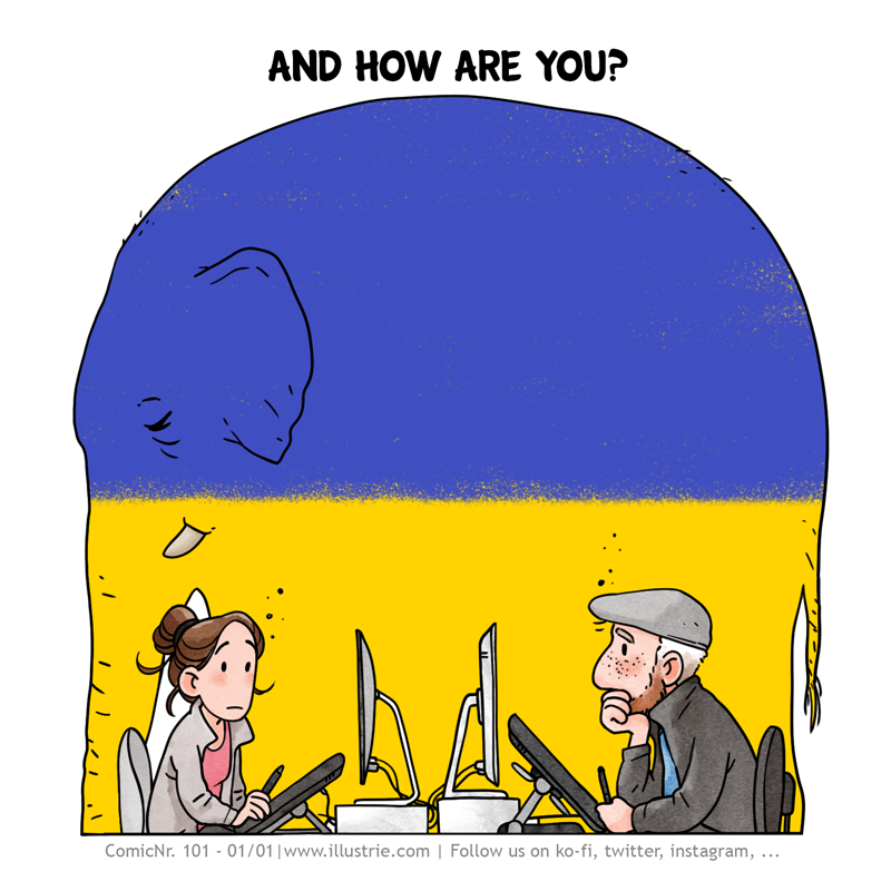 illustrie's tweet photo. ... how we can cope with the current world situation and remain creative (Article in English & auf Deutsch):
https://t.co/YQVSssITrC
#☮️ #makeartnotwar #peace #stopputin #standwithukraine #sliceoflife #illustration #comic #autobio #comicjournal #drawing #crisis #csedigital https://t.co/zyrwWPM9j5