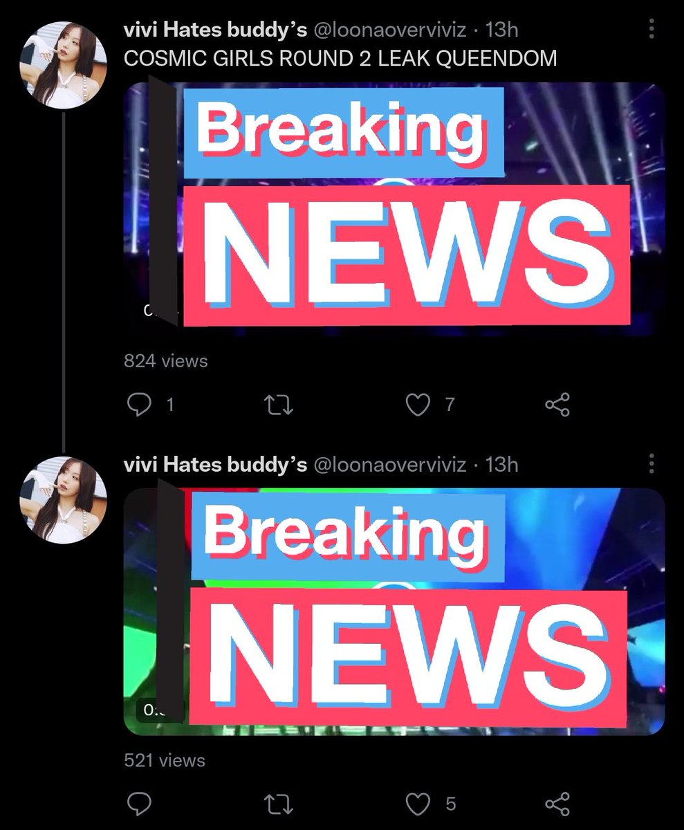 [📢] - Calling all Na.Vs, Kep1ians, Bae, Fearless and Ujungs to mass report this account as they're leaking all these 5 artists 2nd round performances. Do spread to these fandoms if you can so we can take this down together 

🔗x.com/loonaoverviviz…