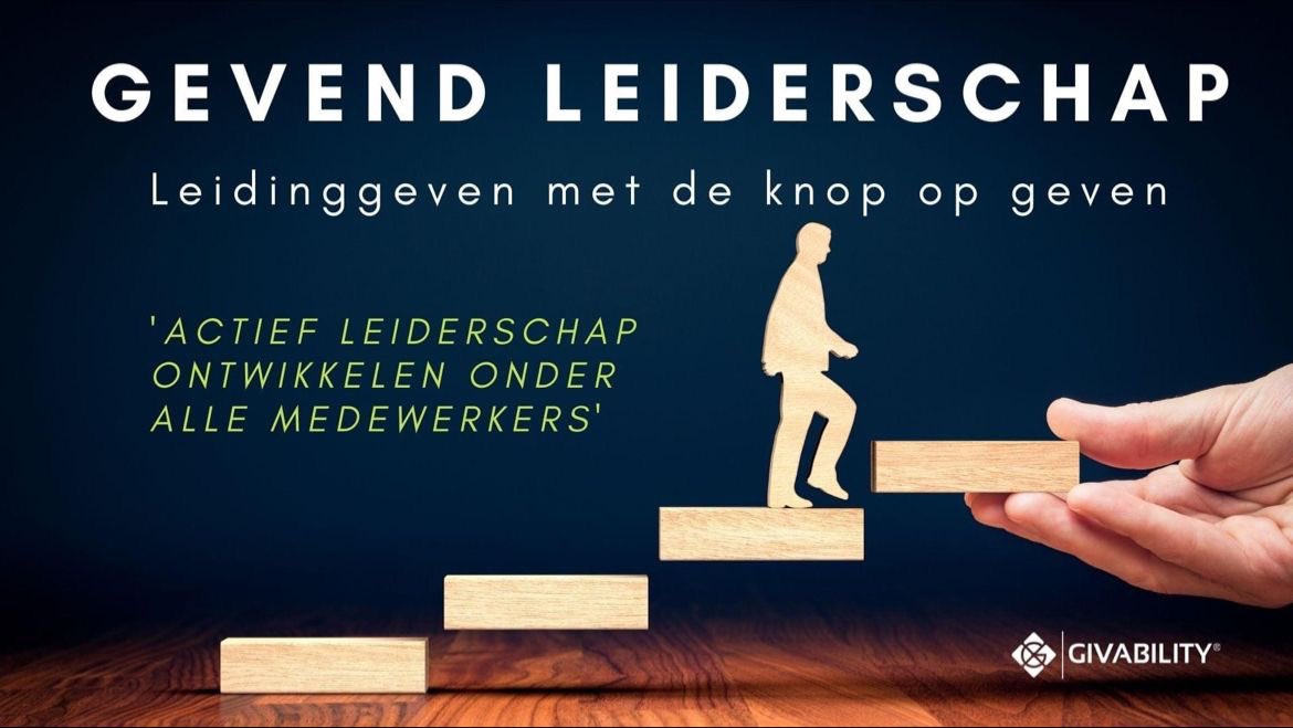GEVEND LEIDERSCHAP is de krachtige mensgerichte hedendaagse nieuwe leiderschapsstijl vanuit de Givability® filosofie. Met de leidingevenden uit jouw organisatie aan de slag met Gevend Leiderschap, kijk voor meer informatie op letsgoactive.nl/gevend-leiders…