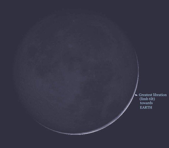 Zavijavon's tweet photo. Saturday, April 02 at 19h UT.
The waxing crescent Moon’s appearance and celestial position (Scarborough, England), and today’s Solar photosphere image (courtesy of NASA).
https://t.co/cdyKiPpm1c https://t.co/xpB7CzAKSh