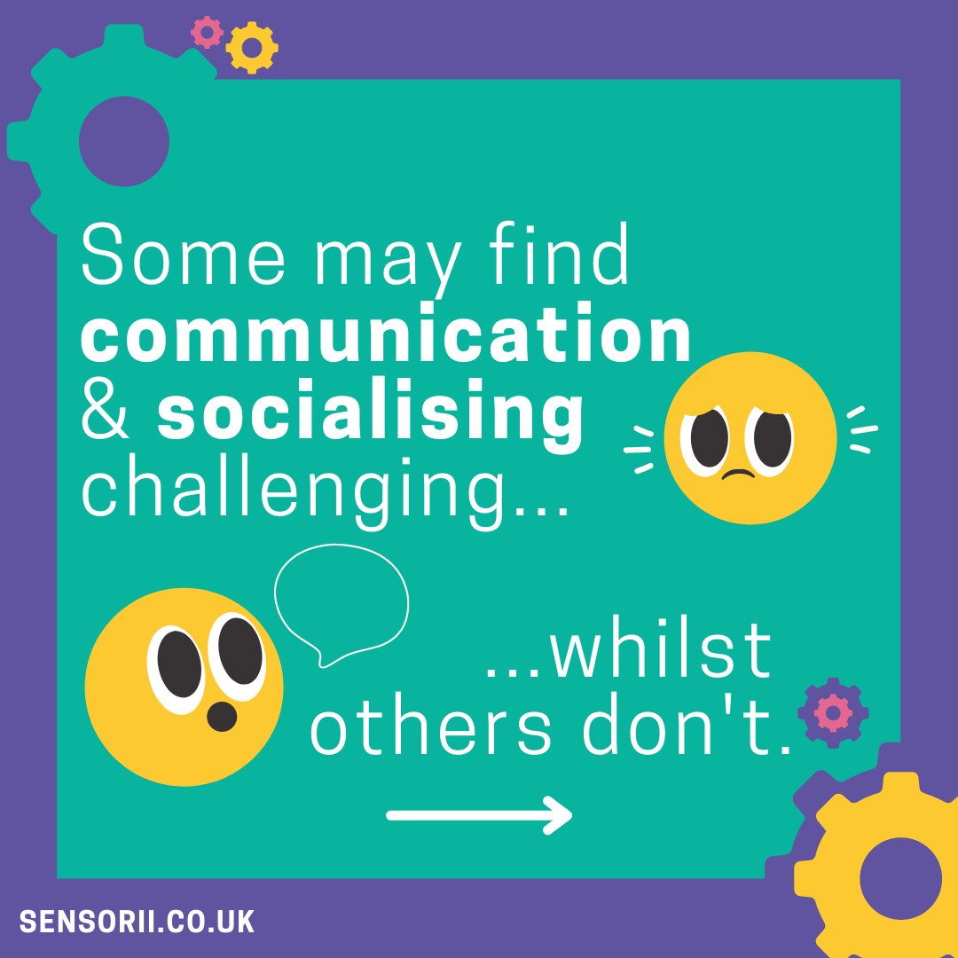 sensorii's tweet photo. Some may find communication & socialising challenging, whilst others don't.
๐งต4/8
#Sensorii #AutismAcceptance #AutismAcceptanceDay #Autism #LearnWithArlo https://t.co/aOyEpCXpYR