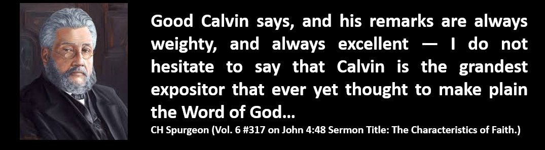 weecalvin1509's tweet image. #GemsFromCHS  Baptist preacher CH Spurgeon put great store by John Calvin's preaching. It certainly isn't the #fluffstuff so evident in today's #NeoFundamentalism It is #realmeat indeed and yields much to the reader. I am currently reading Calvin's sermons on Gen 11-20.