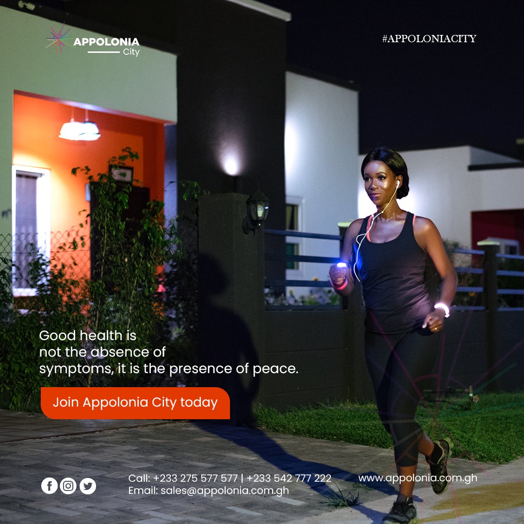 Appolonia_gh's tweet photo. Find your peace in the serene environment of #AppoloniaCity!
Give us a call or send us an email today to book your site visit.
#SaturdayThoughts
#appoloniacitytalks
#realestate https://t.co/gl0LYEoELe