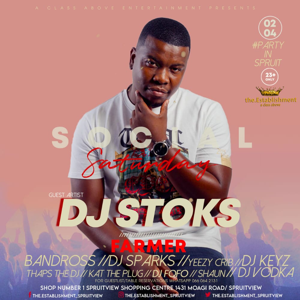 NhlanhlaDjstoks's tweet photo. Lets rock at The Establishment Spruitview🔥🎹

#MrMatured 
#DlalaStoks https://t.co/TuOgyYWeem