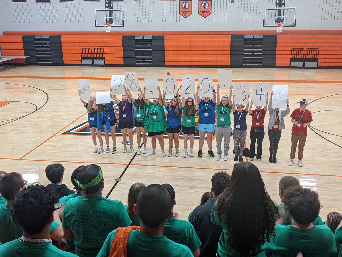 Amazing job HHS for raising over $28k!!! #hpsdawesome #ftk