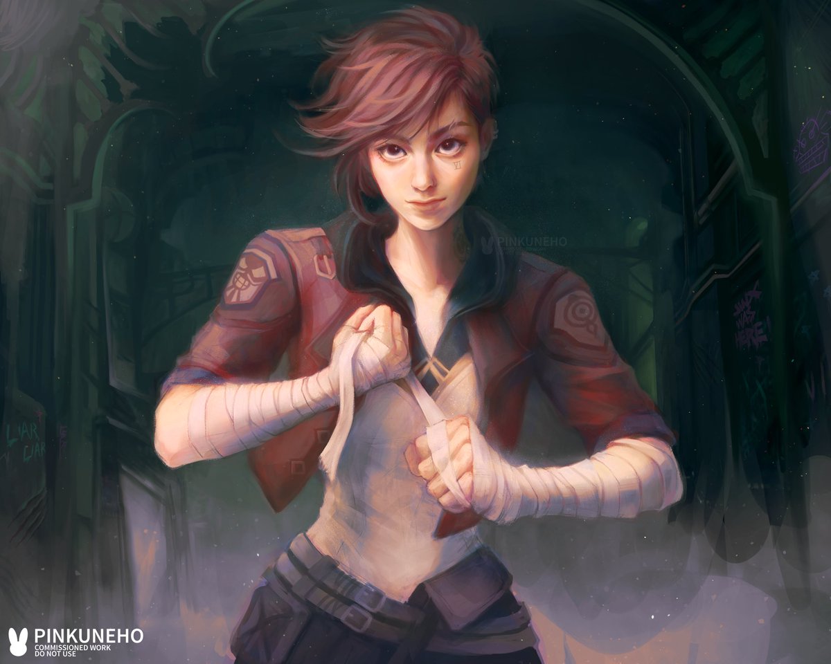 pinkuneho's tweet photo. ✨ Arcane Vi fanart/commission for @tech_art_gent 

Thank you so much for supporting me!!💖 https://t.co/My62WkzP6v