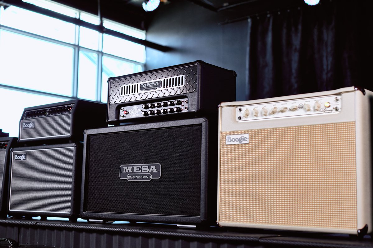 MesaBoogie's tweet photo. Ready for the weekend?

Happy playing!

#MesaBoogie #Fillmore100 #1x12Fillmore #Badlander100 #2x12Recto #CaliforniaTweed https://t.co/fV7l3HX7wC