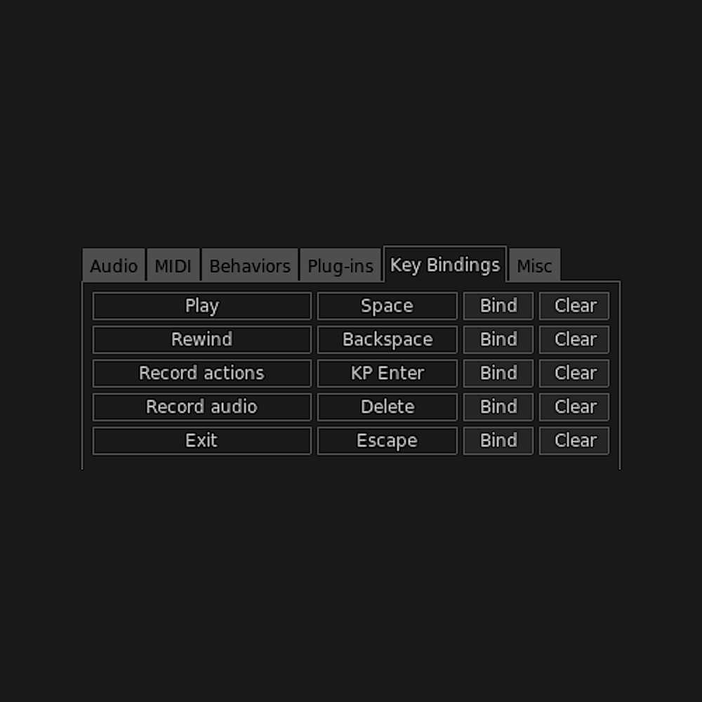 GiadaLooper's tweet photo. Customizable key bindings for common operations are coming in Giada: no more hard-coded keyboard mapping! Stay tuned for the new release 0.21.0, coming soon.  

#giadaloopmachine #daw #musicproduction https://t.co/kNKRV7brk5