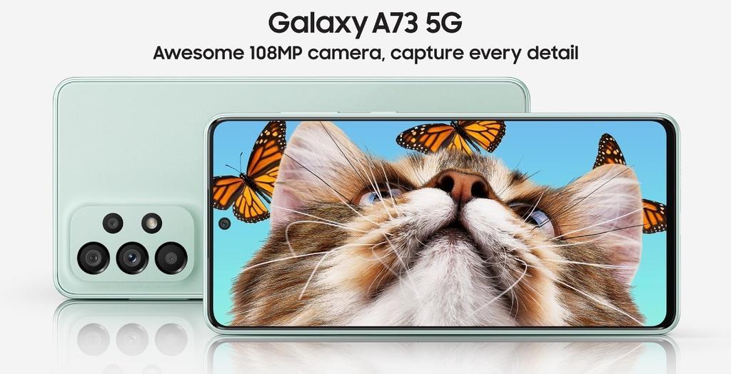 TechnophileDost's tweet photo. #SamsungGalaxyA735G launched in India.

6.7" FHD+ sAMOLED, 120Hz, GG 5
Snapdragon 778G
7.6mm thick, 181 gms
108MP OIS+12MP+5MP+5MP
32MP
5000mAh 25W
Android 12
IP67
Bluetooth 5.0
In-display FPS

8GB+128GB ₹41,999
#samsunggalaxya735g #Samsung #SamsungEvent #SamsungUnpacked https://t.co/v0lpTRFmAn
