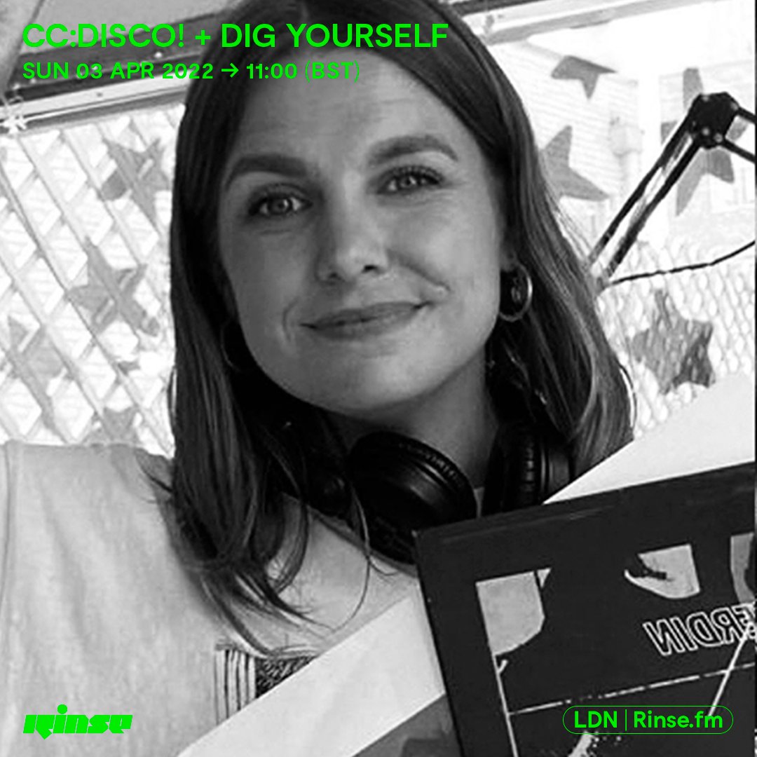 RinseFM's tweet photo. Up at 11AM is #CCDISCO + #DigYourself on https://t.co/Q0ed1ktSEG + 106.8FM
#RinseFM https://t.co/hFilmnNg5g