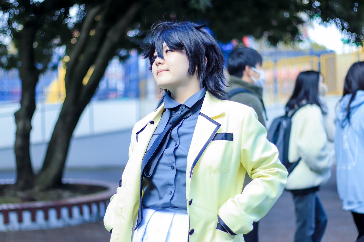 RINNEちゃんが撮ってくれたこのすずちゃん、めっちゃカッコつけてる…
カッコよく撮ってもらって有難いっ…！🙏🙏

photo：<a href="/RINNE_camera/">RINNE</a>