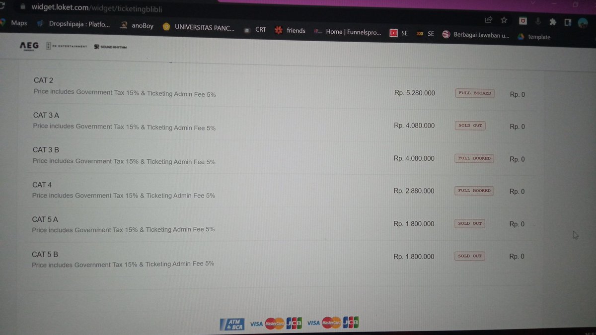 heartfullcalum's tweet photo. Cat 5A Sold out guys 😭😭😭 #JustinBieberinJakarta https://t.co/5PxA2cLqpr
