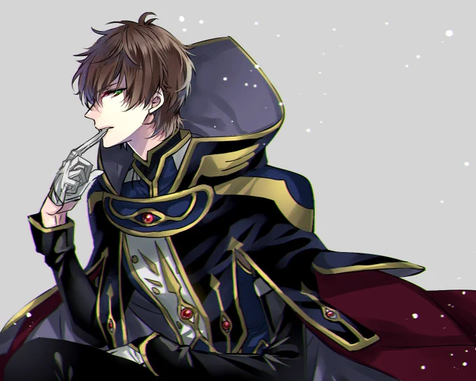ギアジェネの黒スザクが欲しいあまりに過去絵引っ張り出して願掛けしちゃう 