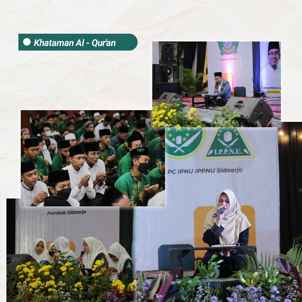 pelajarnu_sda's tweet photo. Alhamdulillah telah terlaksana kegiatan Majelis Taklim Pelajar Nahdiyin (MataPENA) yang bertempat di Pendopo Delta Wibawa bersama Habib Husein ja'ffar Al Hadar @Husen_Jafar 

#matapena 
#ipnuippnu
#ipnuippnusangar https://t.co/YUmEx9Q08r