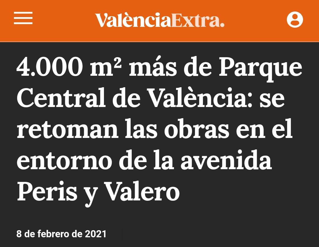 Ra_Mas's tweet image. Als #PressupostosALC #NoVoràs ni un euro per al Parc Central // Als #GovernsAmbCompromís 🍊 de @joanribo continuen amb el Parc Central de València.
