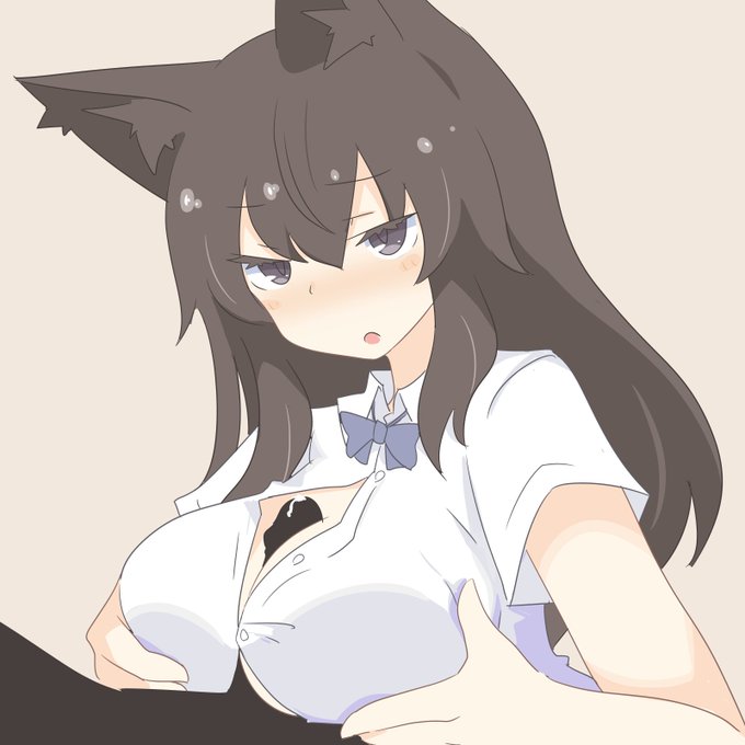 (R-18)(お題箱)あざみん制服着衣パイズリ 