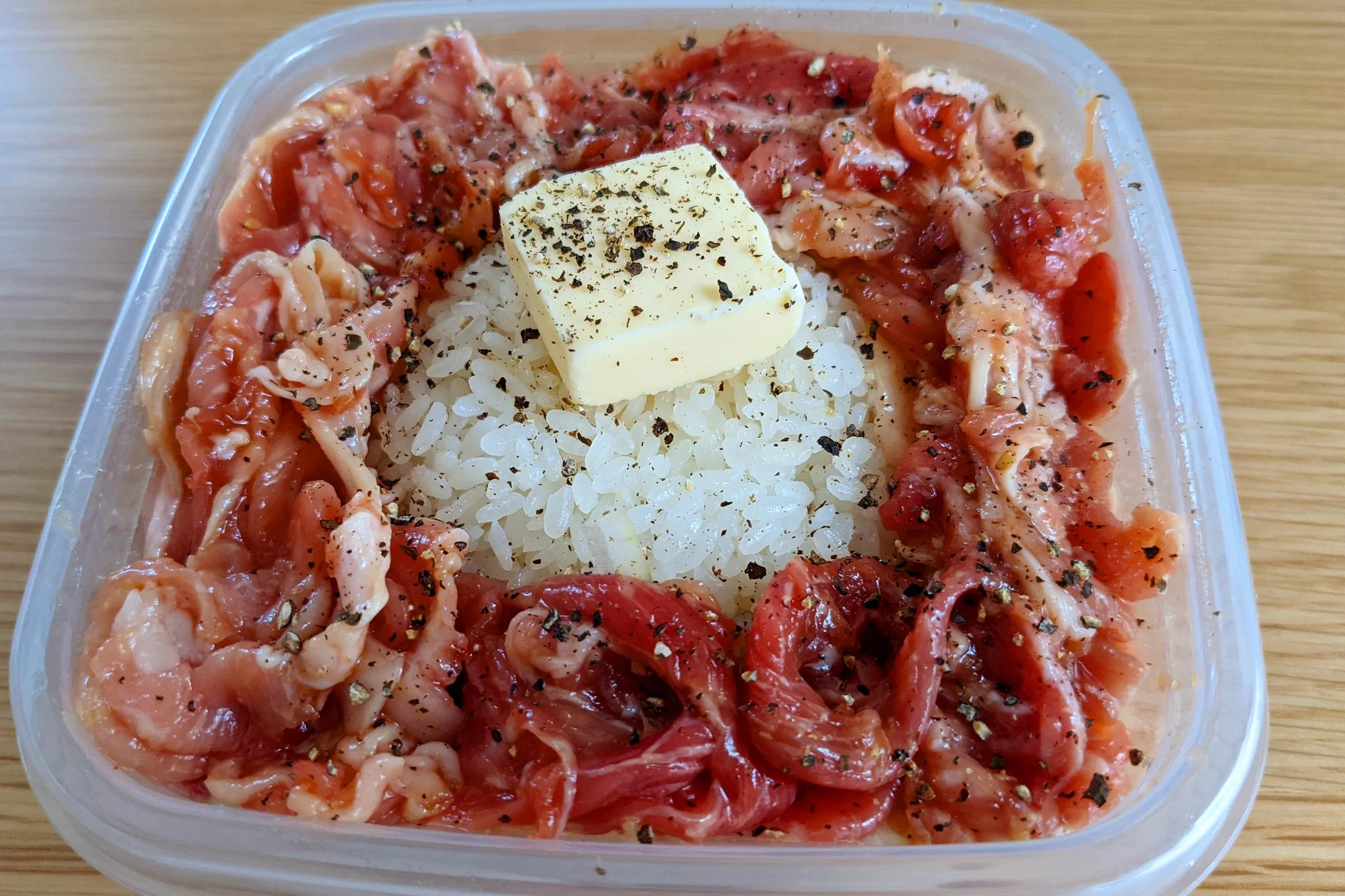 レンジであっという間にできちゃう！ほったらかしペッパーランチ。