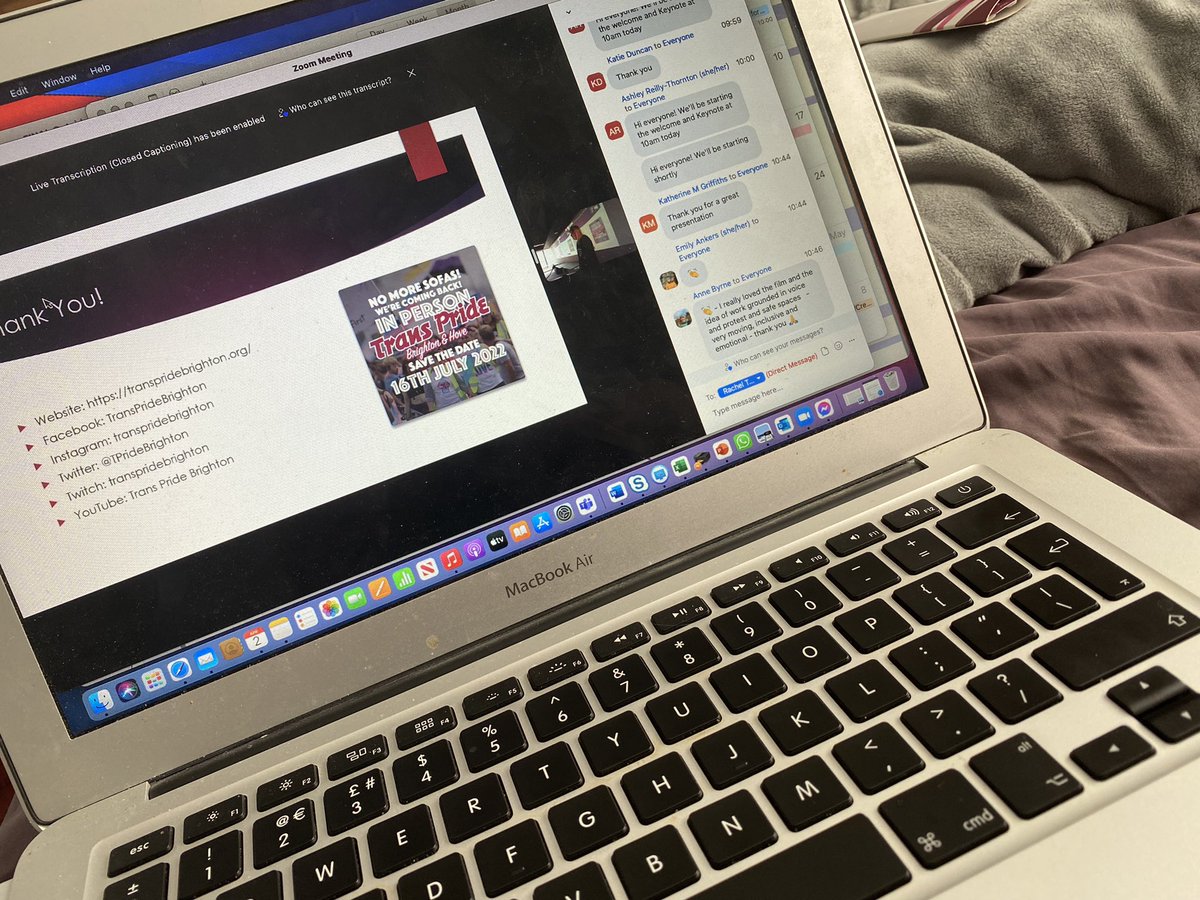 Currently watching @Outsiders2022 first conference I’ve been to since 2019. Happy to be here!