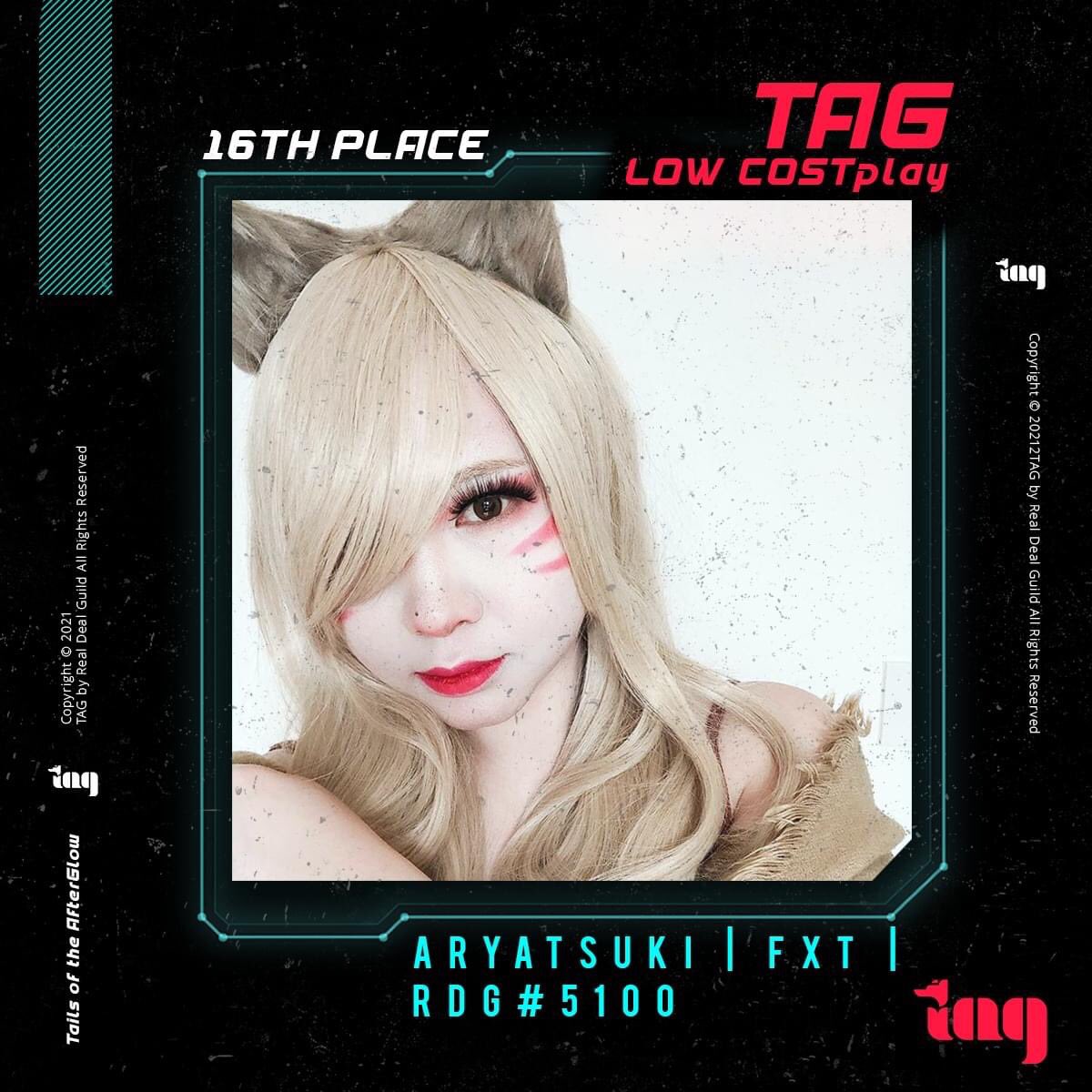 foxtrotguild's tweet photo. Congratulations to our Co-founder @aryatsuki for bagging one of the WL spots for @TailsAfterGlow
#DressLikeTAG #TAGLife #foxtrotguild #realdealguild https://t.co/R319BUSdRS