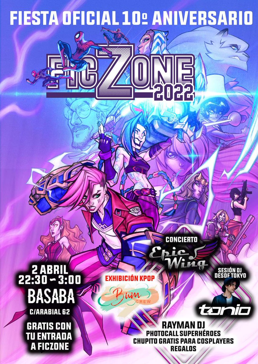 EpicWingBand's tweet photo. Esta noche en sala Basaba os esperamos ficzoneros 😉 https://t.co/ExjtjefBho