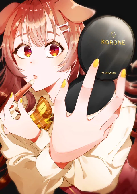 #できたてころねおめかしころね 