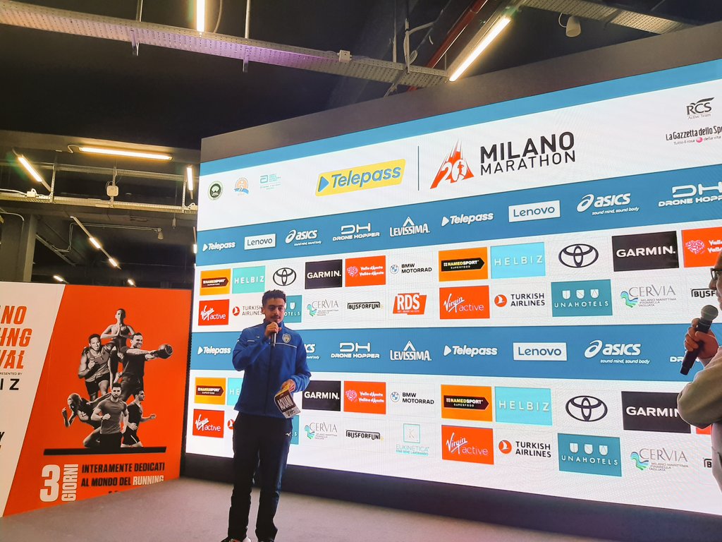 milanomarathon's tweet photo. I top atleti pronti domani 💪
🇮🇹 Ilias Aouani pronto per un grande esordio 😎

@telepass 

#MilanoMarathon https://t.co/oazGvSumem