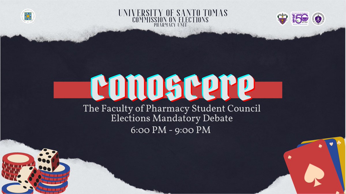 PHARCOMELEC's tweet photo. Purple tigers, are you ready?

CONOSCERE: The Faculty of Pharmacy Student Council Elections Mandatory Debate 2022 will begin shortly.

Follow this thread for live updates, or tune in to our Facebook live through this link: https://t.co/LTM3W6Ned0

#ComELECT
#PharmaMDA2022 https://t.co/aRvaYhBb87