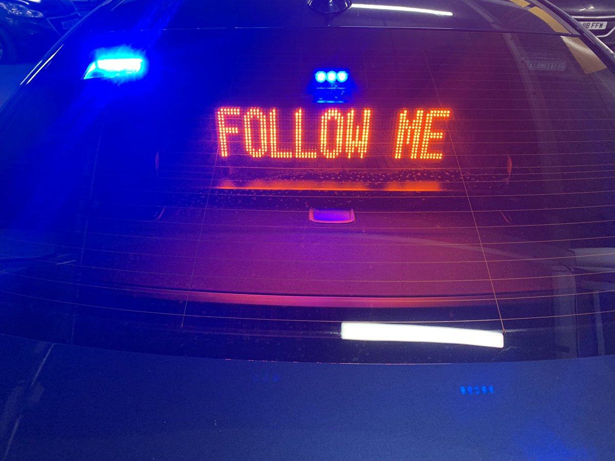 OscarRomeo1268's tweet photo. You couldn’t write this!! As my colleague came alongside a driver on his mobile phone and illuminated this sign it took a while for him to comply with the request. His answer “I didn’t realise you were a cop, I thought it was an Instagram request”! 🤦‍♂️ #YouthOfToday #TORIssued https://t.co/BC6HJamMck