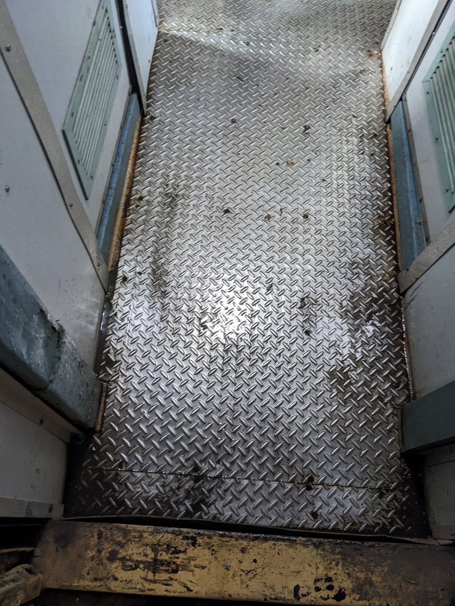 aneeshemk's tweet photo. @RailwaySeva PNR 4539353418
Kindly take a look at the situation of a toilet in B2 coach which is fully flooded with water in front. https://t.co/Cgyog3gn0n