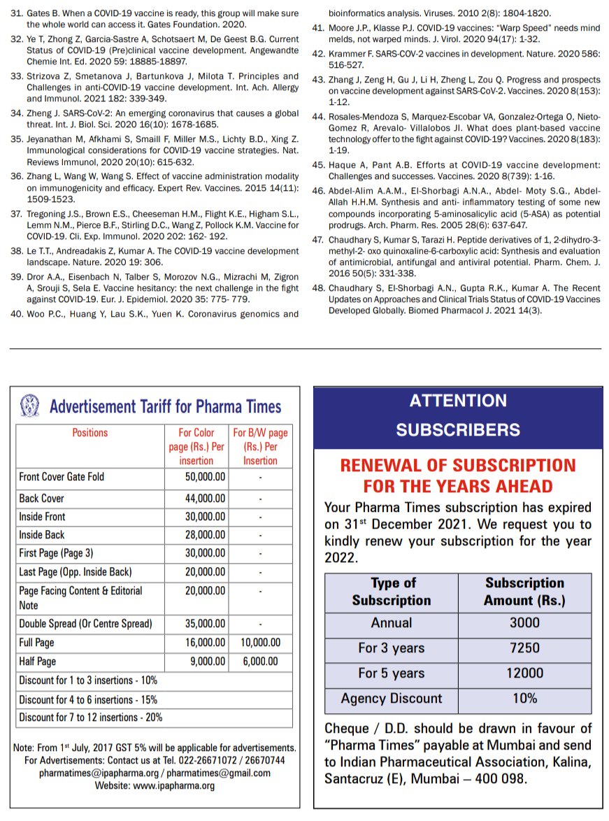 Pharma Times - IPA tweet media