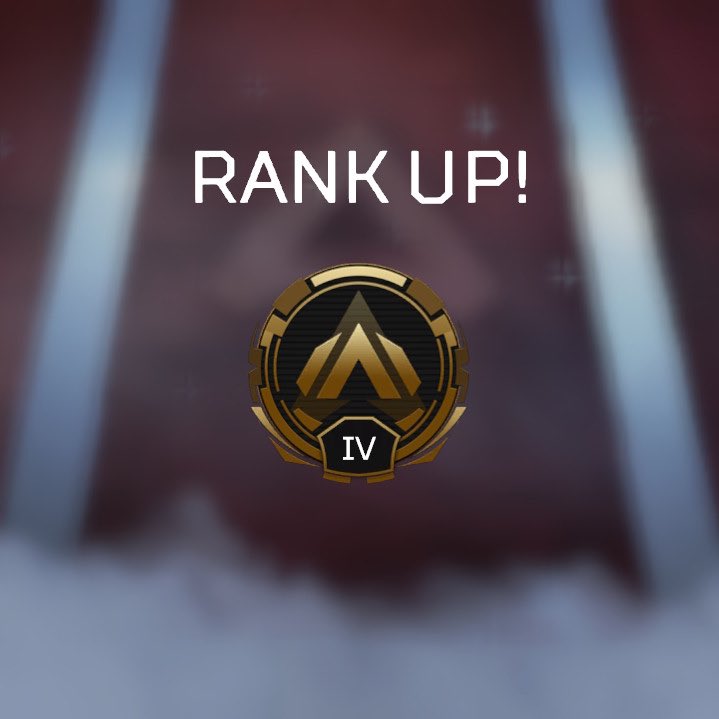 after grinding apex legends for 5 months straight, i finally ranked up to gold! 

next challenge: gold 2! :D https://t.co/qN5olcfDum