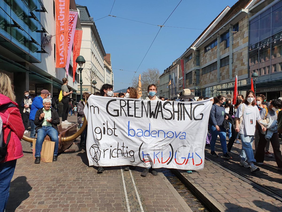 Wir bleiben dran...bis sie so "grün" sind, wie sie behaupten!