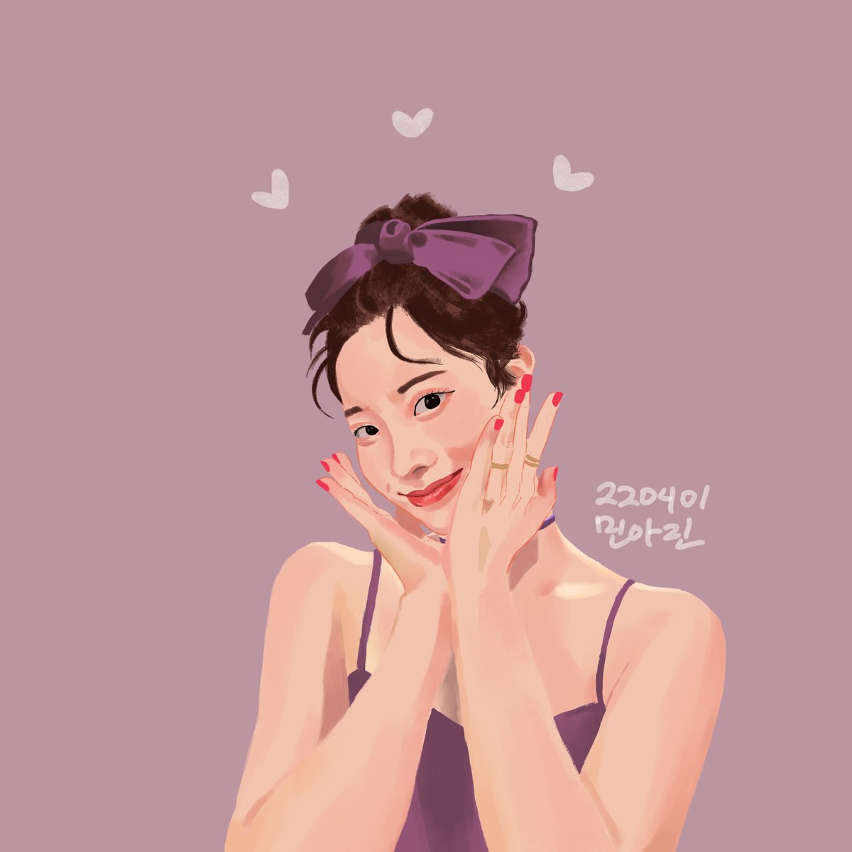 minarinart's tweet photo. drew my best girl Dahyun💕 https://t.co/E9MCc2DKbn