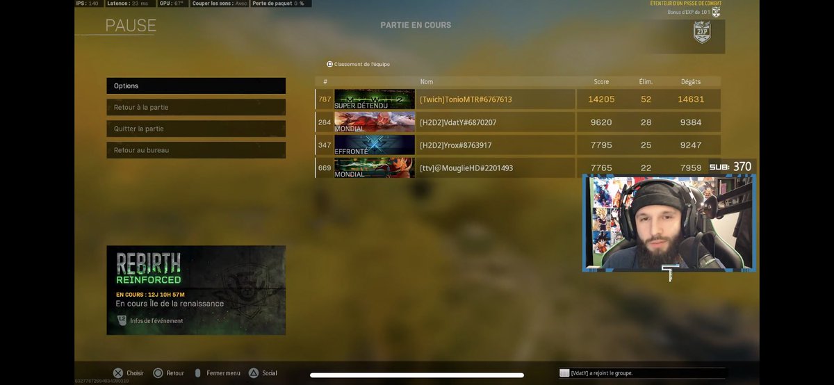 Moussa93o's tweet photo. 52 mon PR et une belle 127k w/ @Yrox_ @VdatY4 &amp; mouglieHd https://t.co/QdFZfnnsxs