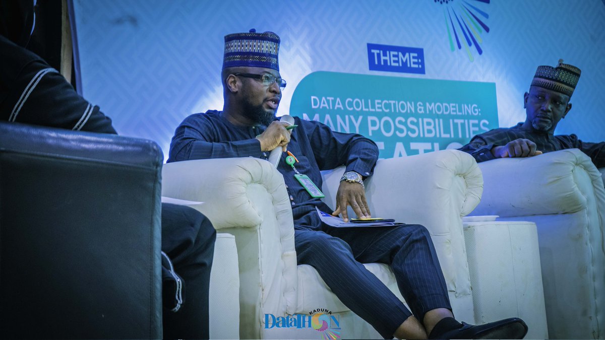 ClickOnKaduna's tweet photo. The Panelists included the Statistician General of the Kaduna State Bureau of Statistics, the BMGF focal person in Kaduna State, and the Director of operations for the Kaduna State Health Supplies Management Agency.
2/2
#KadunaDatathon #DataScience https://t.co/twskNf0AkT