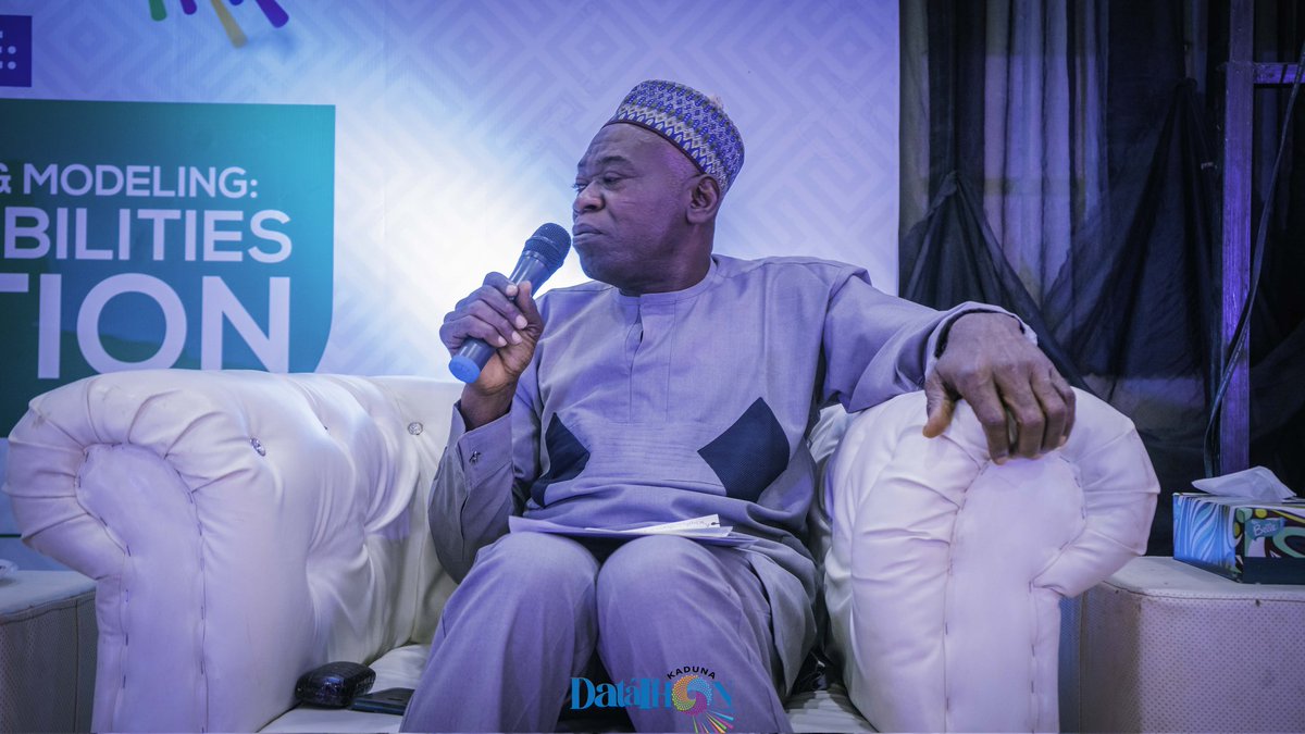ClickOnKaduna's tweet photo. The Panelists included the Statistician General of the Kaduna State Bureau of Statistics, the BMGF focal person in Kaduna State, and the Director of operations for the Kaduna State Health Supplies Management Agency.
2/2
#KadunaDatathon #DataScience https://t.co/twskNf0AkT