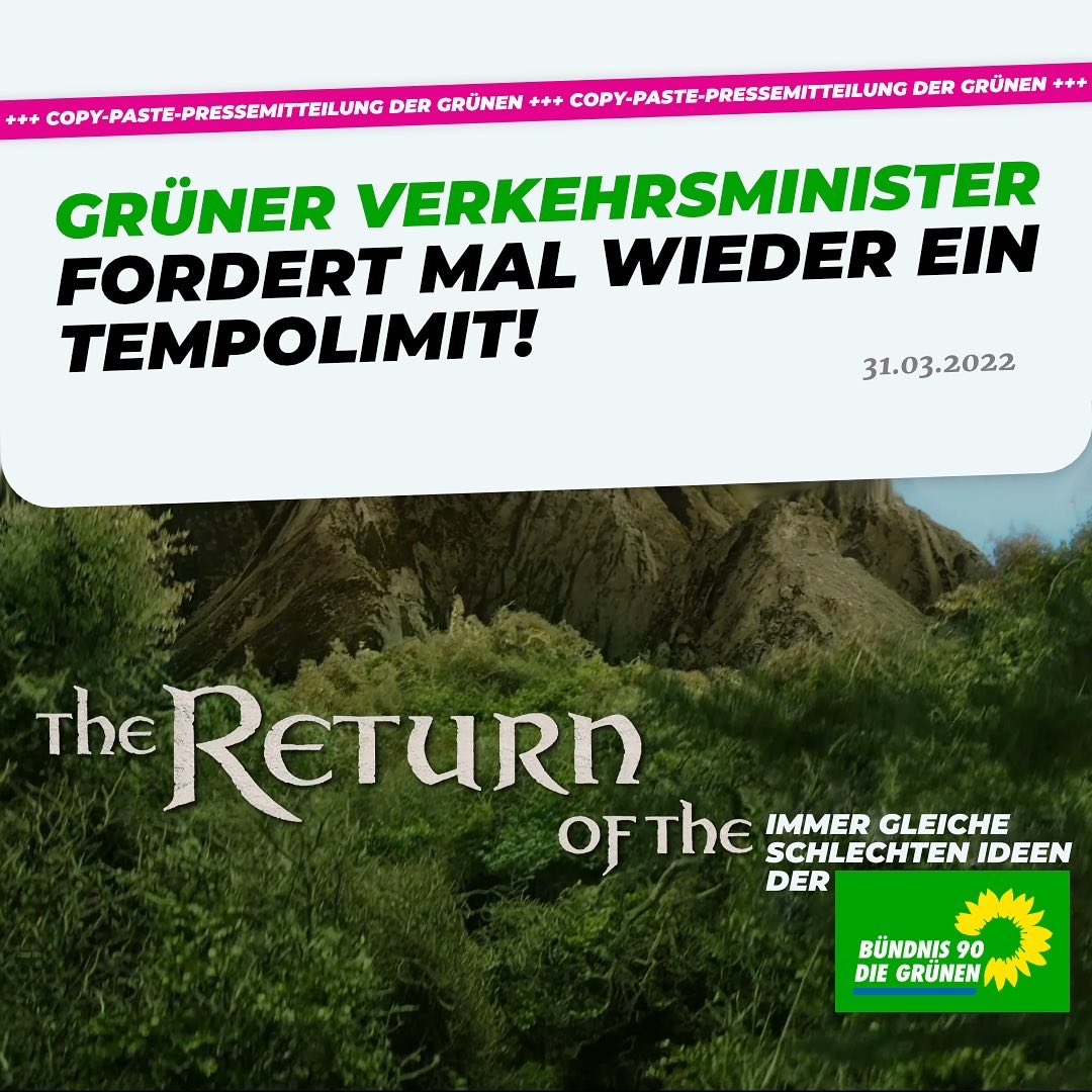 Was <a href="/Lambsdorff/">Alexander Lambsdorff</a> sagt … 🥱

#Tempolimit