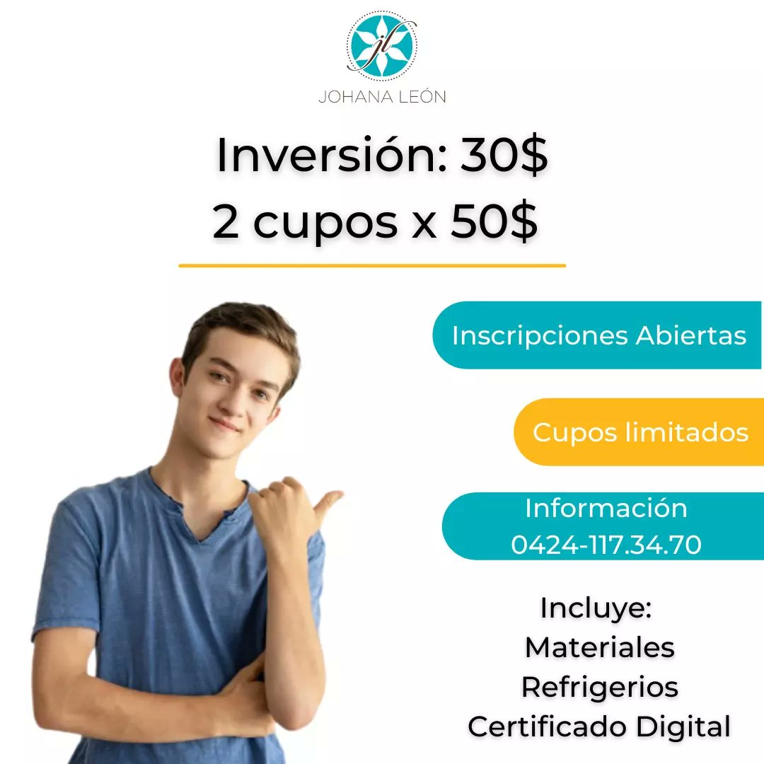 tomamoscoaching's tweet image. #Inscripciones abiertas para el #TallerParaAdolescentes "Empoderate y Emprende" en modalidad presencial en #Caracas 

Sábado 23 de Abril 
De 8:30 a 5:30 pm
Lugar: Espacios Duales - Las Mercedes. 
#Información: 0424-117.34.70