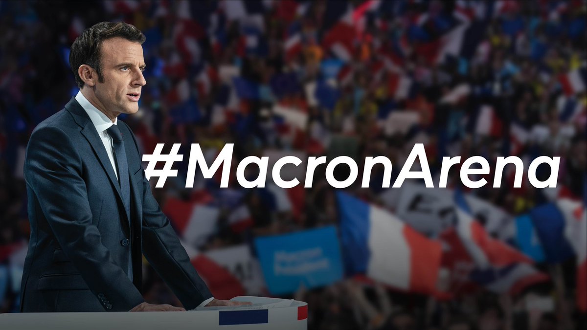 CCastaner's tweet photo. Rendez-vous dans 3 heures ! 

#MacronArena https://t.co/dI4QIQWdJs