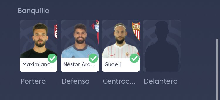 🔥Mi 11 #LFMSrMinguez Jornada 3️⃣0️⃣ <a href="/FantasyLaLiga/">Fantasy LALIGA</a> 🏆 
🤩Patrocinado por <a href="/DeporteParaiso/">Paraiso del Deporte</a> 

Estrenamos “Premium” 😏Capitán <a href="/EnesUnal16/">Enes Ünal</a> 💪🏼y banquillo😅

A ver esos onces cracks <a href="/julianCHross/">Julian Ross</a> <a href="/Anhaksunamum/">Anhaksunamum</a> @josmiz2 @ToBaFe <a href="/ra_plo/">Ramón 🍍</a> <a href="/DLCDLC5/">DLC DLC</a> <a href="/kingfantasy8/">kingfantasy</a>🍀 

#LaLigaSeJuegaEnFantasy 🚀