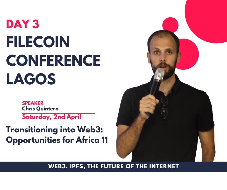 EthereumNigeria's tweet photo. @Chris_Quintero Speaking at #filecoinconference
#HackWithFilecoin #Filecoin #Web3Women 
@BlockchainUNN @Blocverse_ @Stack_Shift @web3ladies @ladiesdotech https://t.co/lTSXEJeFog