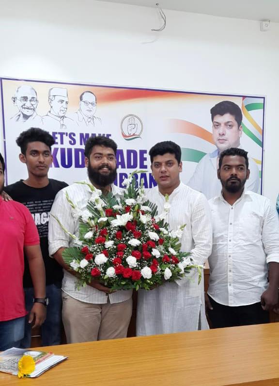amitspatkar's tweet photo. Today, on the occasion of Gudipadva, all the Congress and vibrant Kudchade Karyakarta met in the office at Curchorem. I sincerely accept the wishes of all for the new responsibility.
#GudiPadwa
#VibrantGoa
#VibrantCongress
#GoaCongress
#youthcongress
#congressahead
#AmitPatkar https://t.co/MffPsgayFx